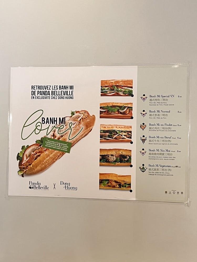 Panda Belleville - Menu Image 3